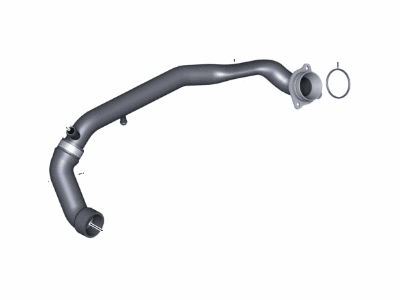 Line, EGR Cooler-Changeover Valve (Part 2)