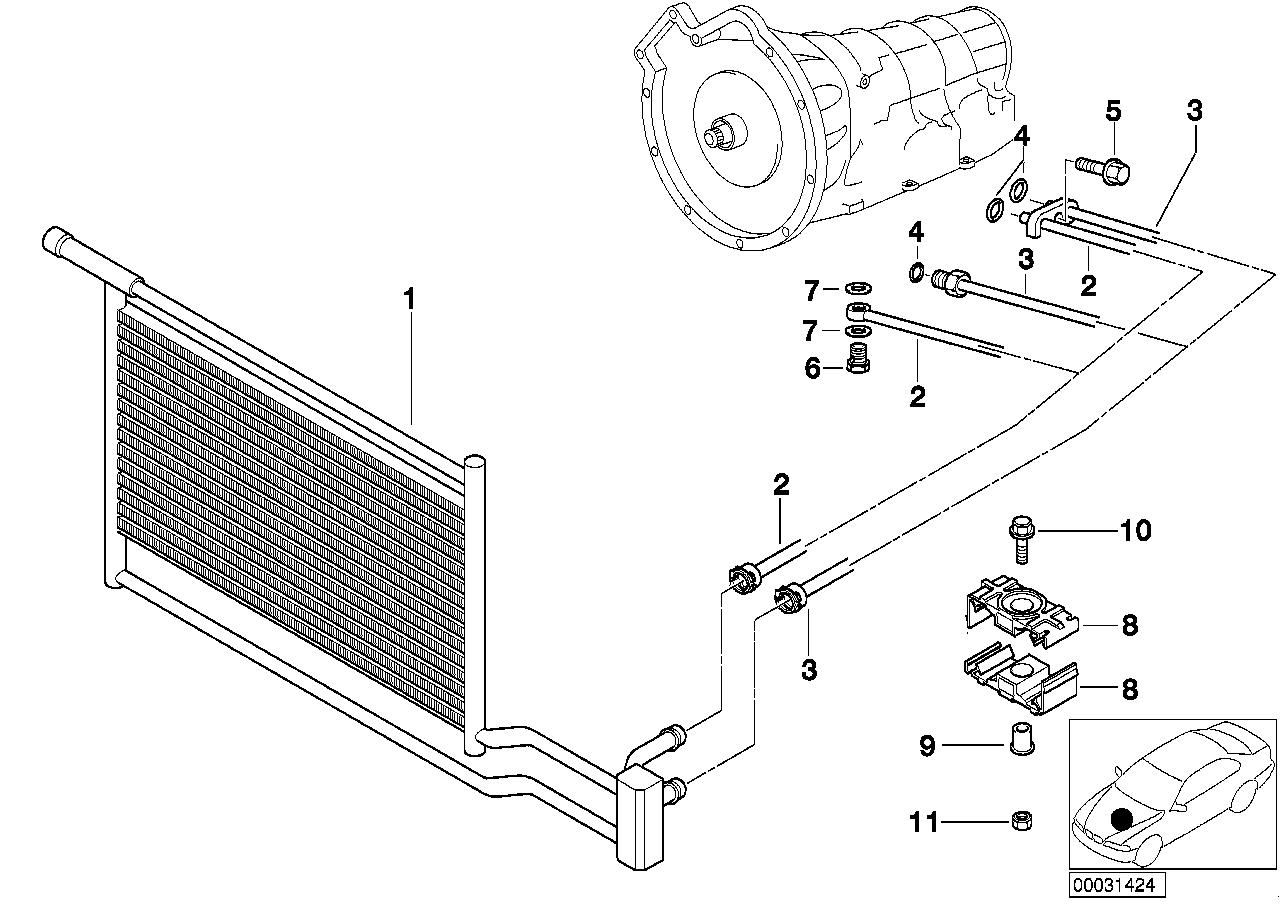 Oil Cooling Pipe Outlet
