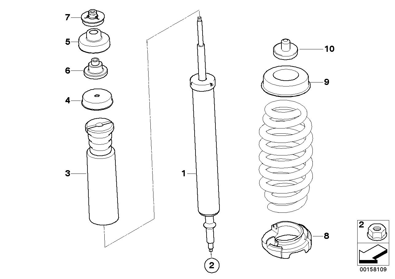 Shock Absorber, Rear