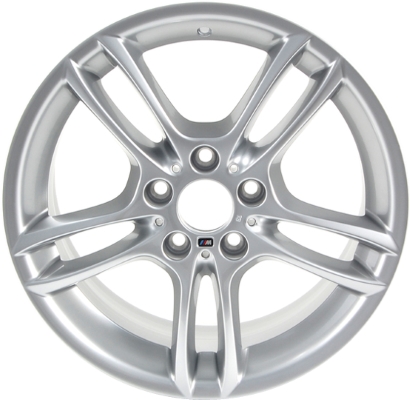 Disc Wheel, Light Alloy, Reflex-Silber