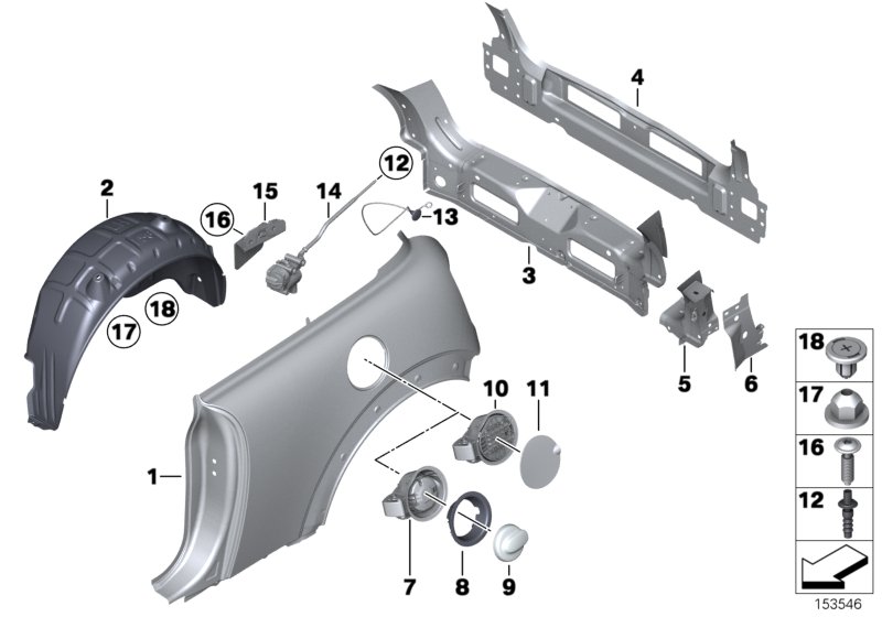 Left Rear Side Panel