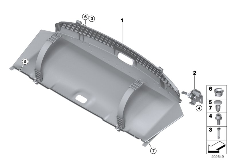 Folding Top Compartment