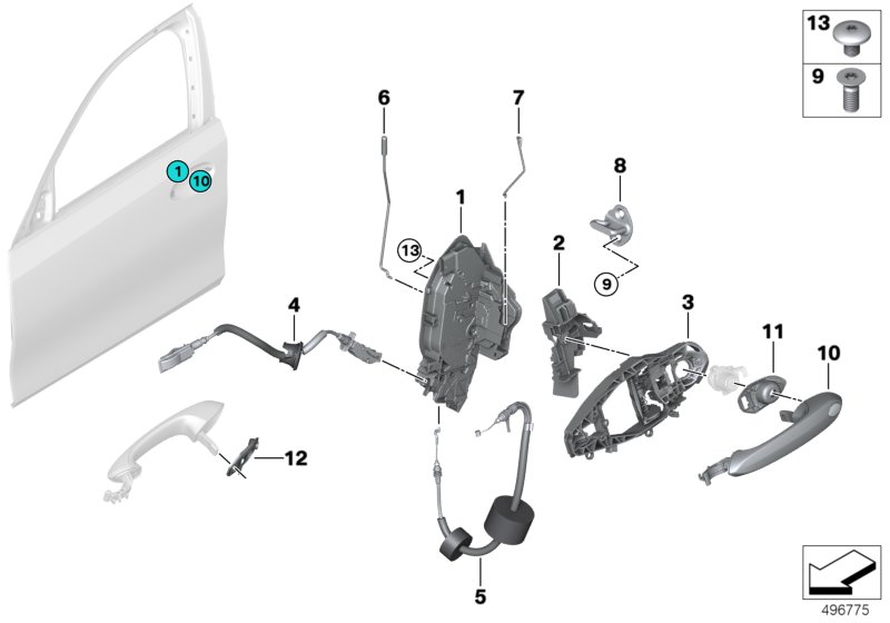 System Latch, Left
