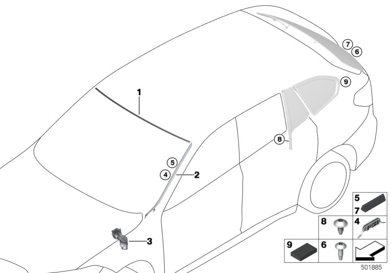 Cover, Windshield, Top