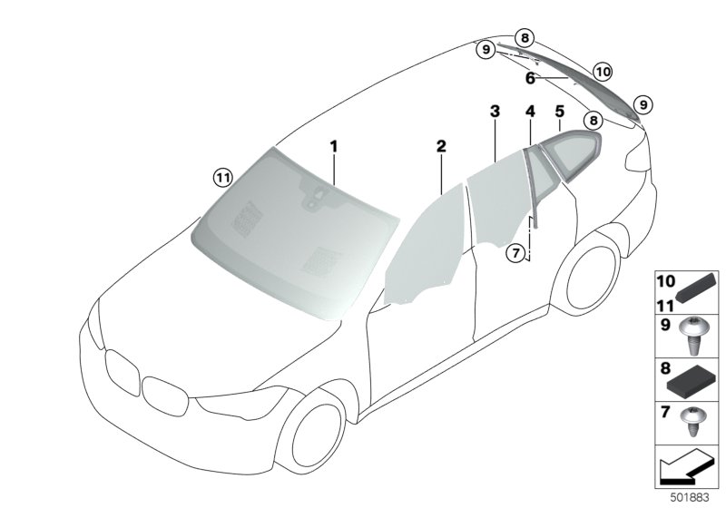 Green Windscreen, Rain Sensor