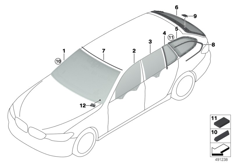 Green Windscreen