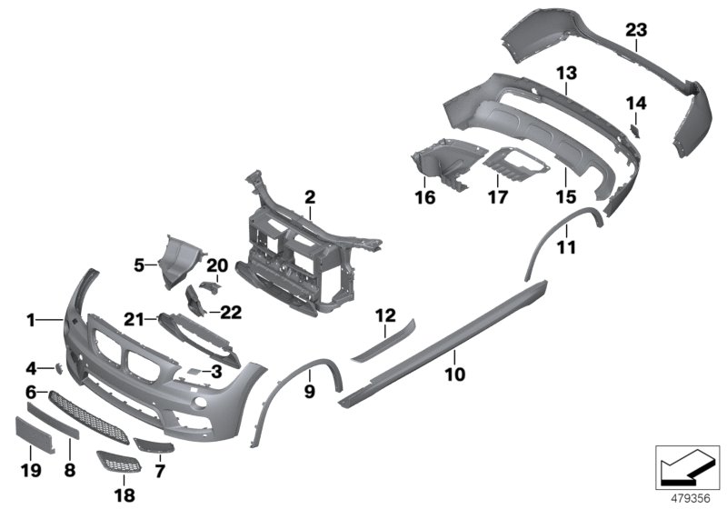 Adapter, Front Panel