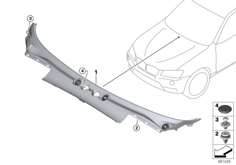 Cover, Windscreen Panel